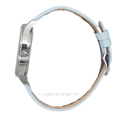 ELLE EL006-1S06-L06 Blue Silver Leather Strap